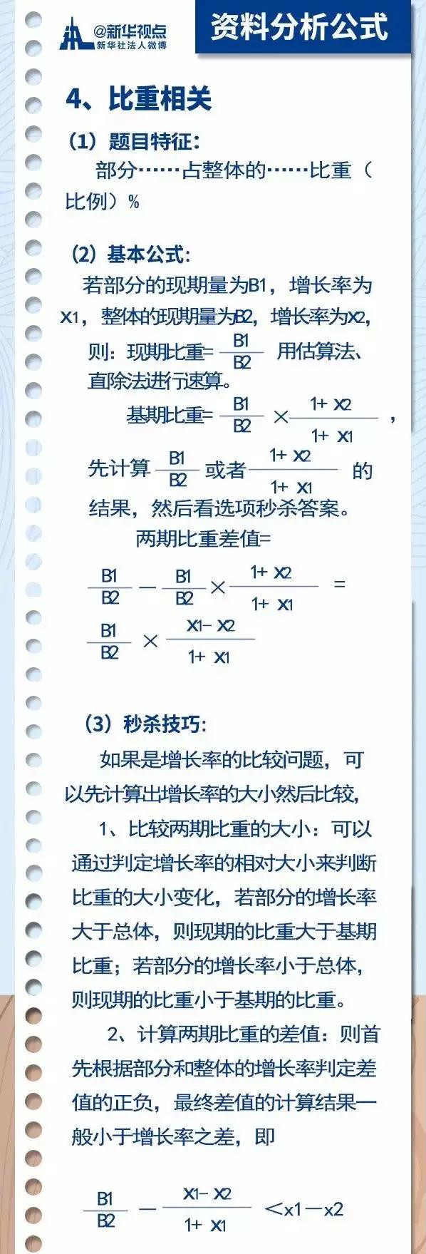 2020國(guó)考行測(cè)常用公式匯總，背完答題省時(shí)省力